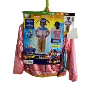 Paw Patrol Liberty Costume NEW 3T-4T Pink Pup Dog Toddler Kids Girls Dress Up